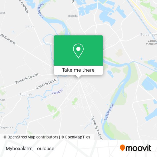 Myboxalarm map