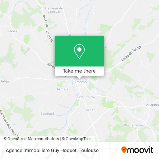 Agence Immobilière Guy Hoquet map