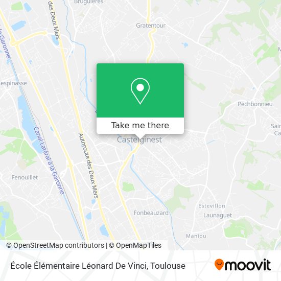 École Élémentaire Léonard De Vinci map