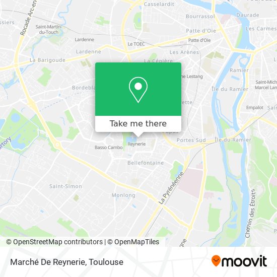 Marché De Reynerie map