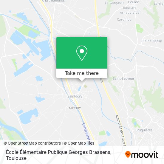 École Élémentaire Publique Georges Brassens map