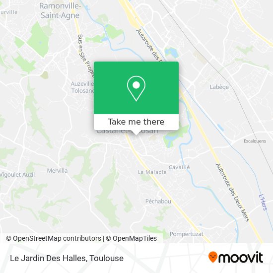 Le Jardin Des Halles map