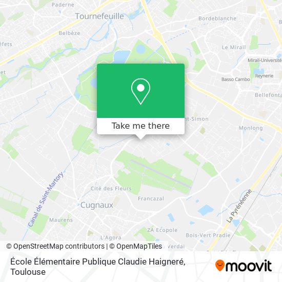 École Élémentaire Publique Claudie Haigneré map