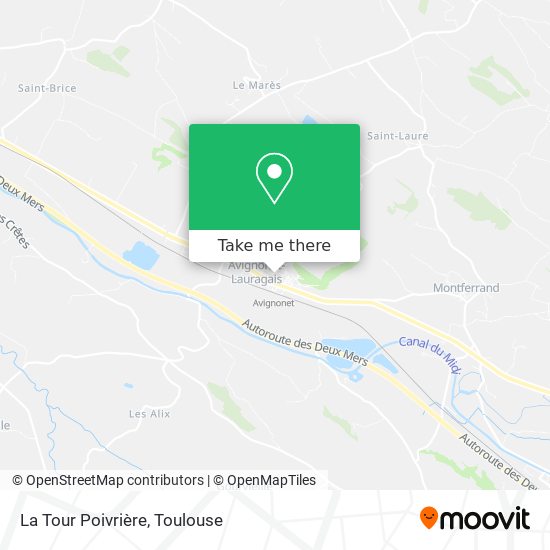 La Tour Poivrière map