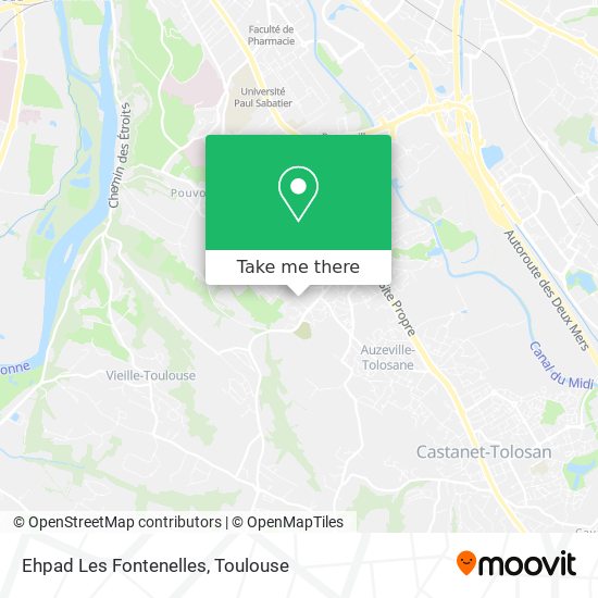 Ehpad Les Fontenelles map