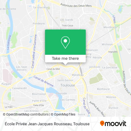 École Privée Jean-Jacques Rousseau map