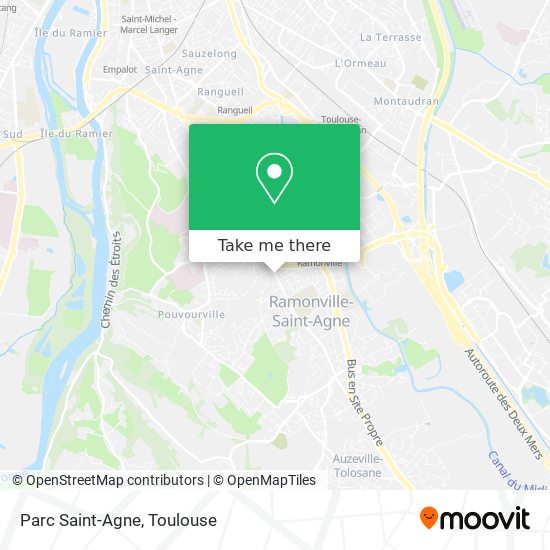 Parc Saint-Agne map