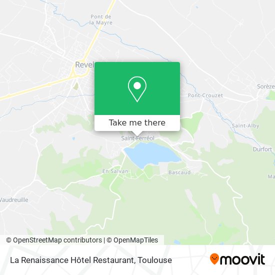 La Renaissance Hôtel Restaurant map