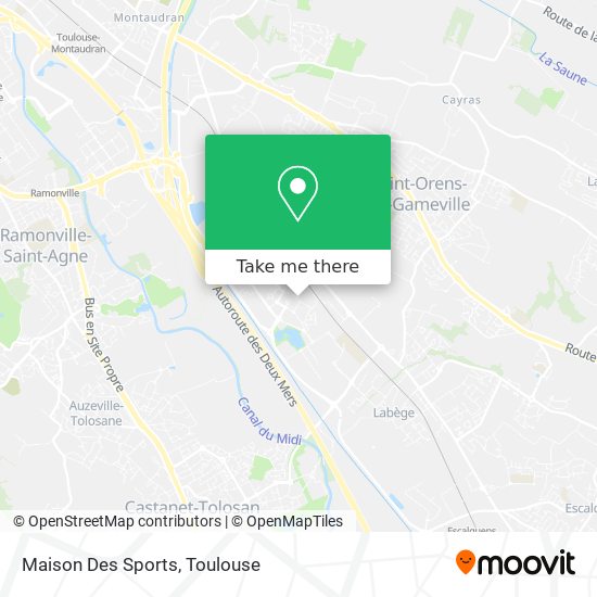 Maison Des Sports map