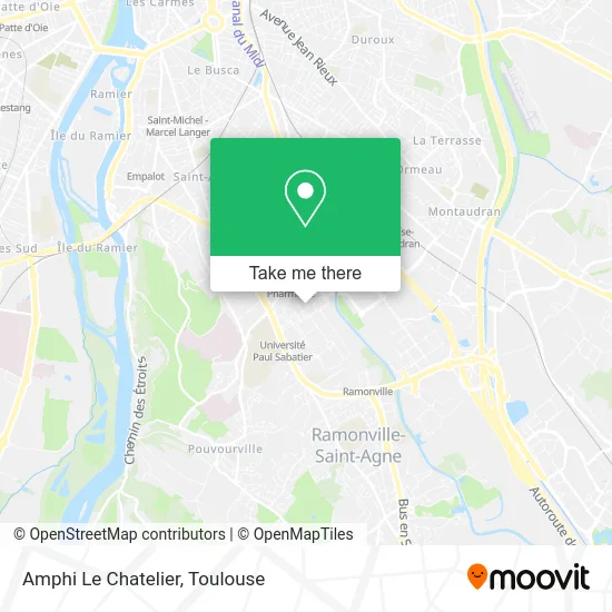 Amphi Le Chatelier map