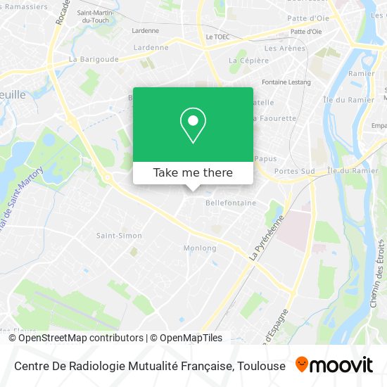 Mapa Centre De Radiologie Mutualité Française