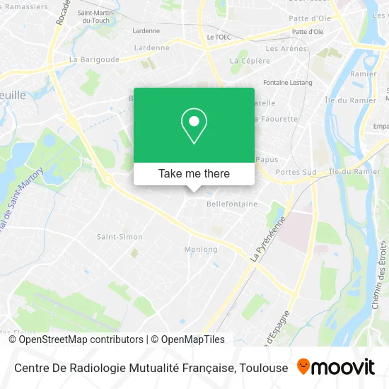 Centre De Radiologie Mutualité Française map