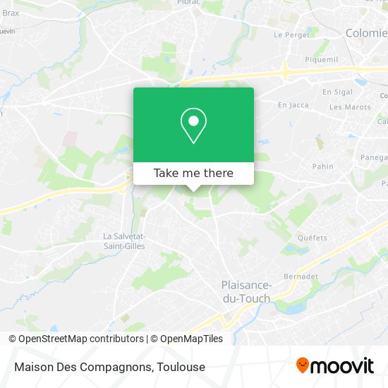 Maison Des Compagnons map