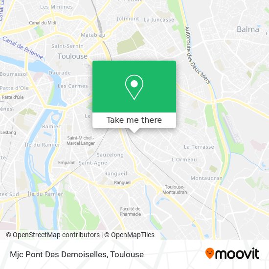 Mjc Pont Des Demoiselles map