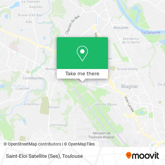 Saint-Eloi Satellite (Ses) map