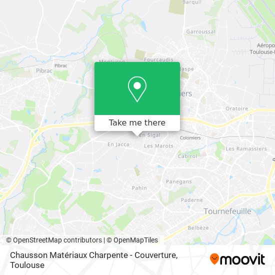 Chausson Matériaux Charpente - Couverture map