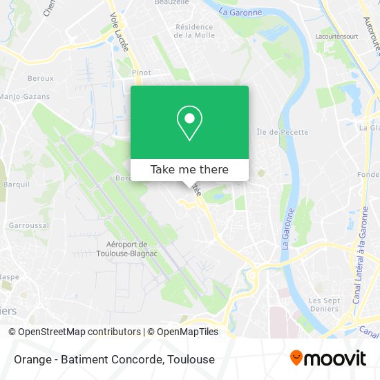Orange - Batiment Concorde map
