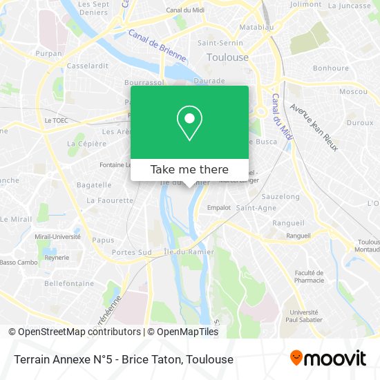 Mapa Terrain Annexe N°5 - Brice Taton