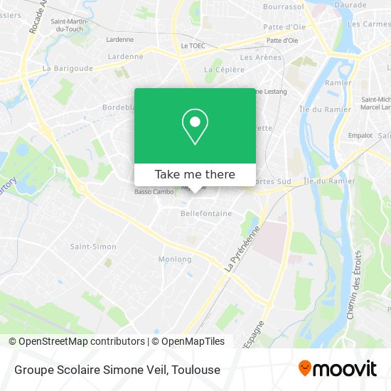 Groupe Scolaire Simone Veil map