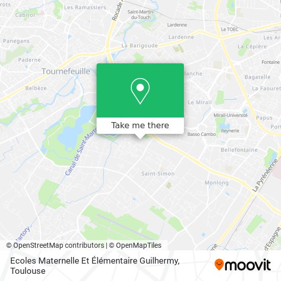 Mapa Ecoles Maternelle Et Élémentaire Guilhermy