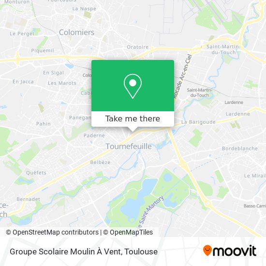 Groupe Scolaire Moulin À Vent map