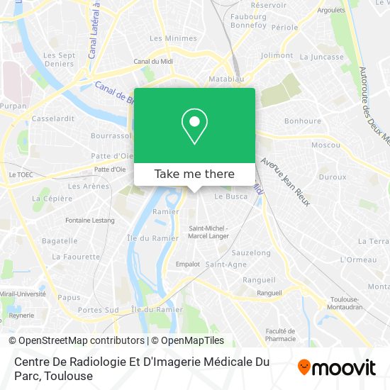 Centre De Radiologie Et D'Imagerie Médicale Du Parc map