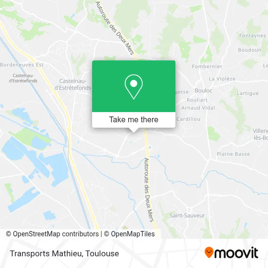 Transports Mathieu map