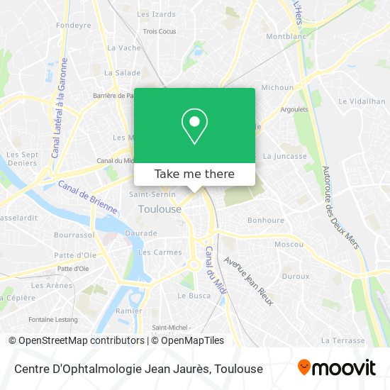 Centre D'Ophtalmologie Jean Jaurès map