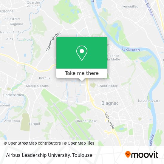 Mapa Airbus Leadership University