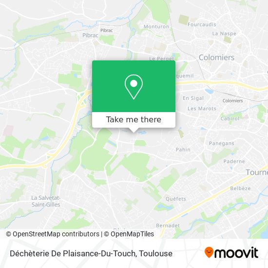 Déchèterie De Plaisance-Du-Touch map