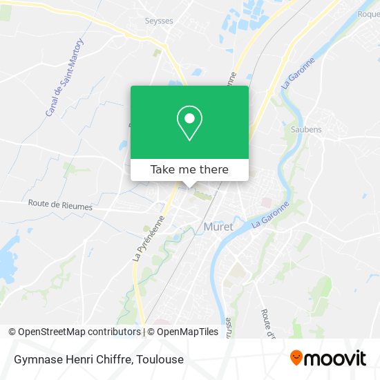 Gymnase Henri Chiffre map