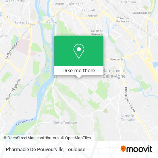 Mapa Pharmacie De Pouvourville