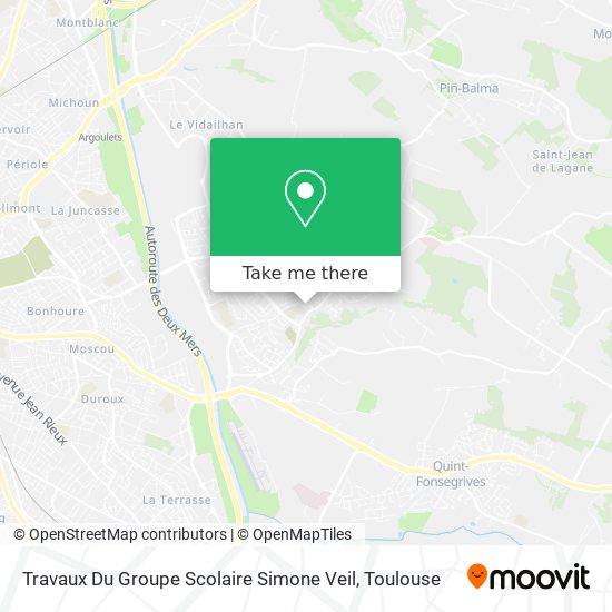 Mapa Travaux Du Groupe Scolaire Simone Veil