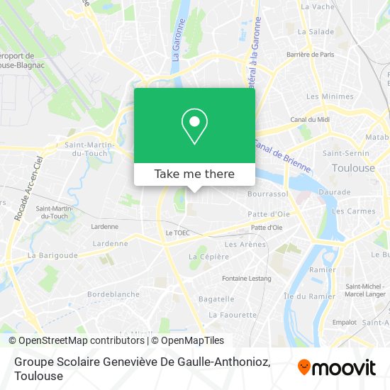 Groupe Scolaire Geneviève De Gaulle-Anthonioz map