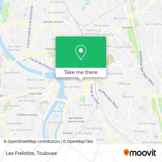 Les Frelotins map