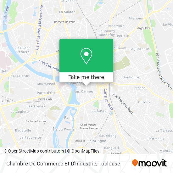 Chambre De Commerce Et D'Industrie map