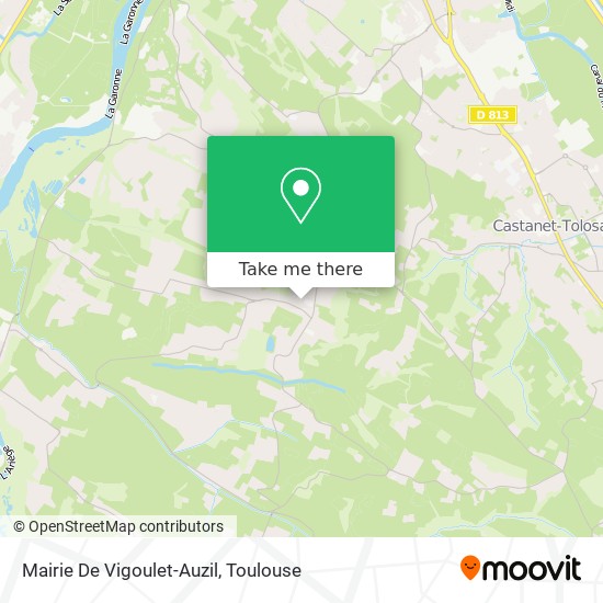 Mairie De Vigoulet-Auzil map