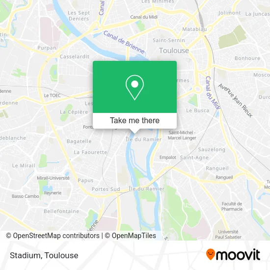 Stadium map