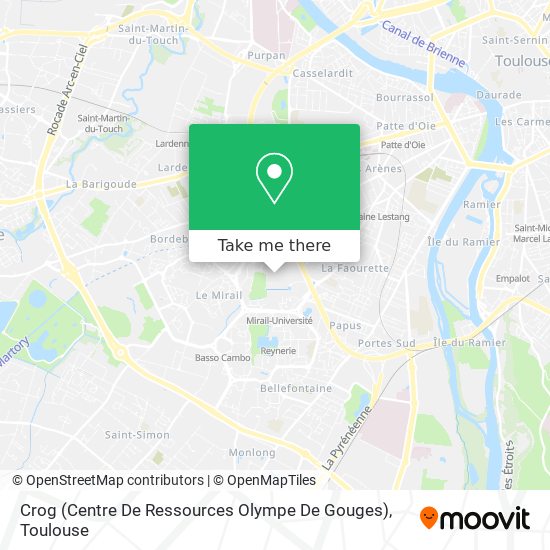 Mapa Crog (Centre De Ressources Olympe De Gouges)