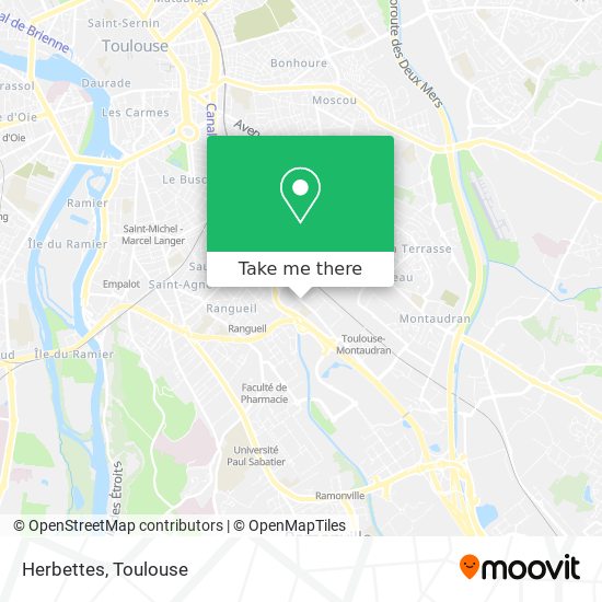 Herbettes map