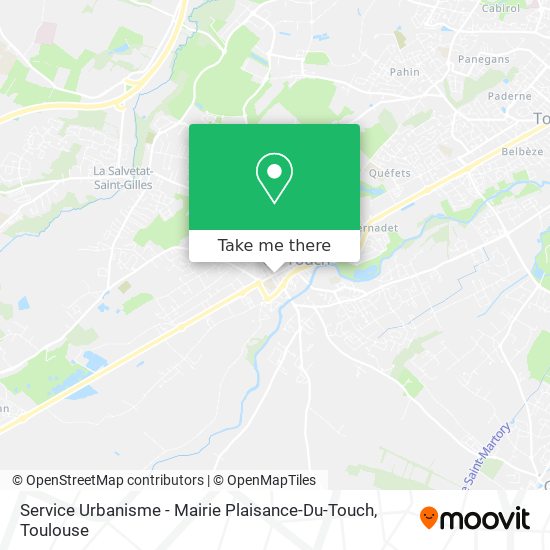 Service Urbanisme - Mairie Plaisance-Du-Touch map