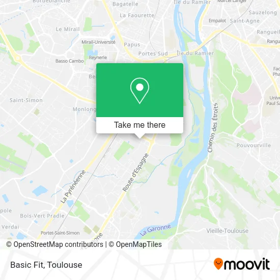 Basic Fit map