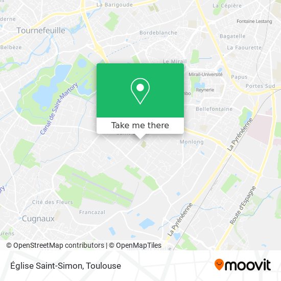 Église Saint-Simon map
