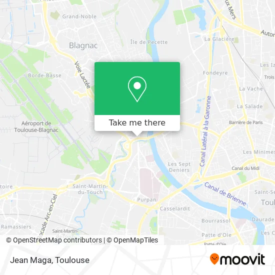 Jean Maga map
