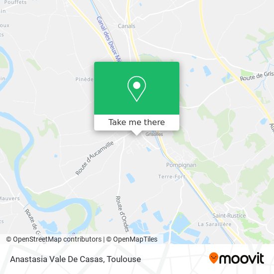 Anastasia Vale De Casas map