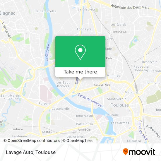 Lavage Auto map