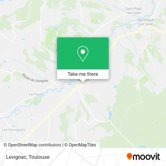 Levignac map