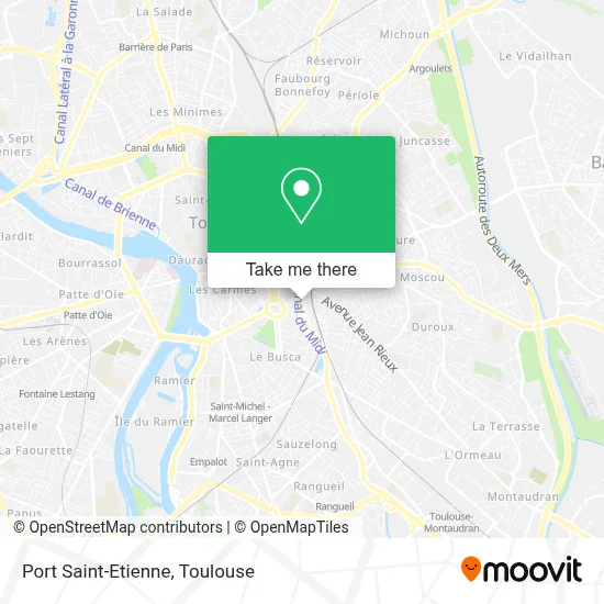 Port Saint-Etienne map