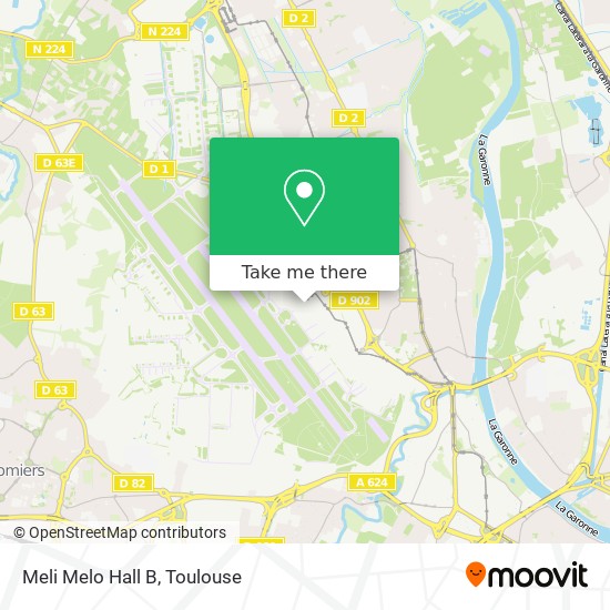 Mapa Meli Melo Hall B