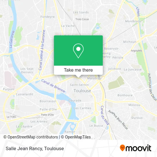 Salle Jean Rancy map
